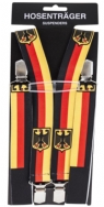 Red/Yellow/Black Suspenders Suspenders