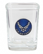 Square Shot w/Air Force Badge
