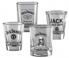 Jack Daniel's Set Of 4 Shot Glasses