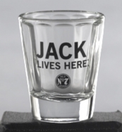 Jack Daniel's Jack Lives Here Shot Glass