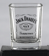 Jack Daniel's Label Logo Shot Glass