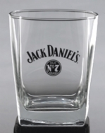 Jack Daniel's Logo DOF Glass