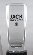 Jack Daniel's Jack Lives Here Tall Rocks Glass