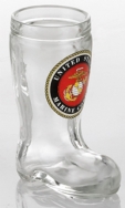 Marine Corps Mini Boot Glass Shot