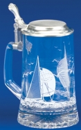 Glass Sailing Stein