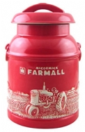 FARMALL MILK CAN COOKIE JAR