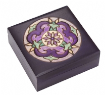 Mandala Square Purple Box