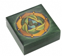 Mandala Square Green Box