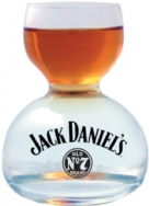 Jack Daniel's Whiskey on Water Glass