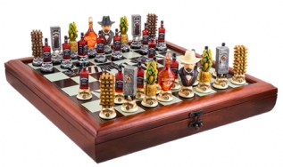 Jack Daniel's Chess Set