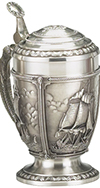 Pewter La Paloma Stein