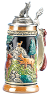 Forest Wildlife w/ Fox Lid