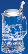 Glass Aviator Stein