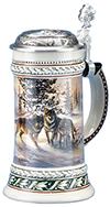 Wolf Wildlife Stein